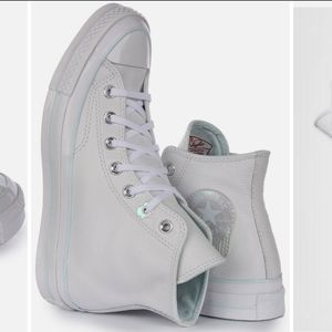 Converse Chuck 70s A05024C In White Blue × 15 UK - 37.5 EU - 5M/7F US / White B